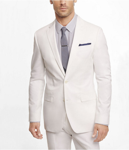 Cotton Sateen Photographer Suit -White